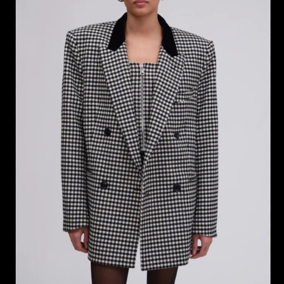 Ronny Kobo Doe Jacket Blazer Size Small - Picture 5 of 6